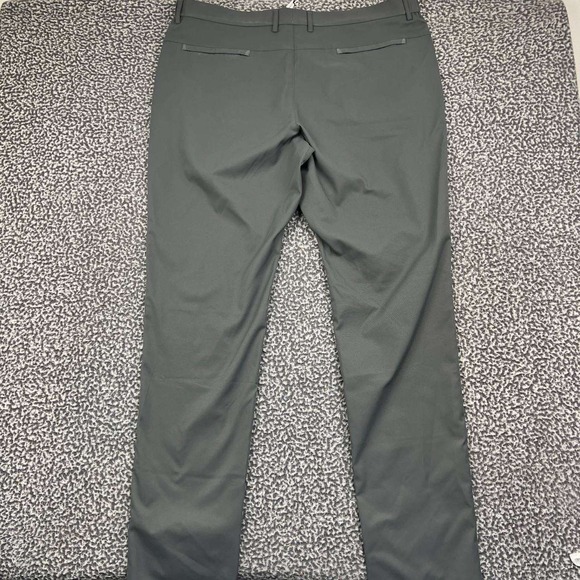 Jack Archer Golf Pants Mens 40x36 Charcoal Gray Tech Chino Performance Slim - Picture 2 of 8